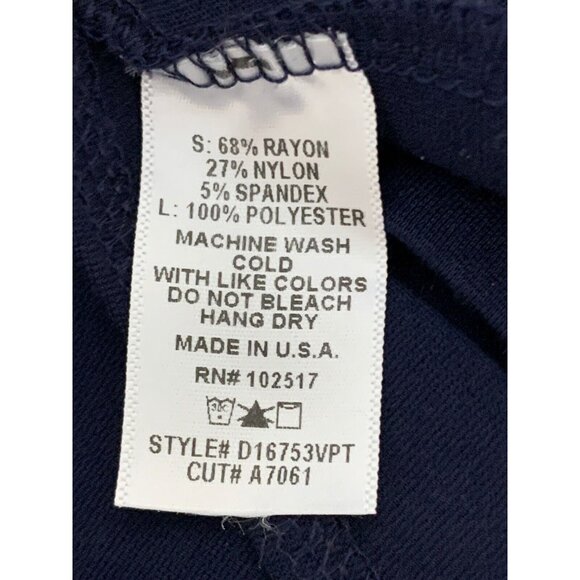 Womens Soprano Navy Midi Dress Cutout S Jr Sleeveless Halter Slit 7532 NWOT - Picture 8 of 9